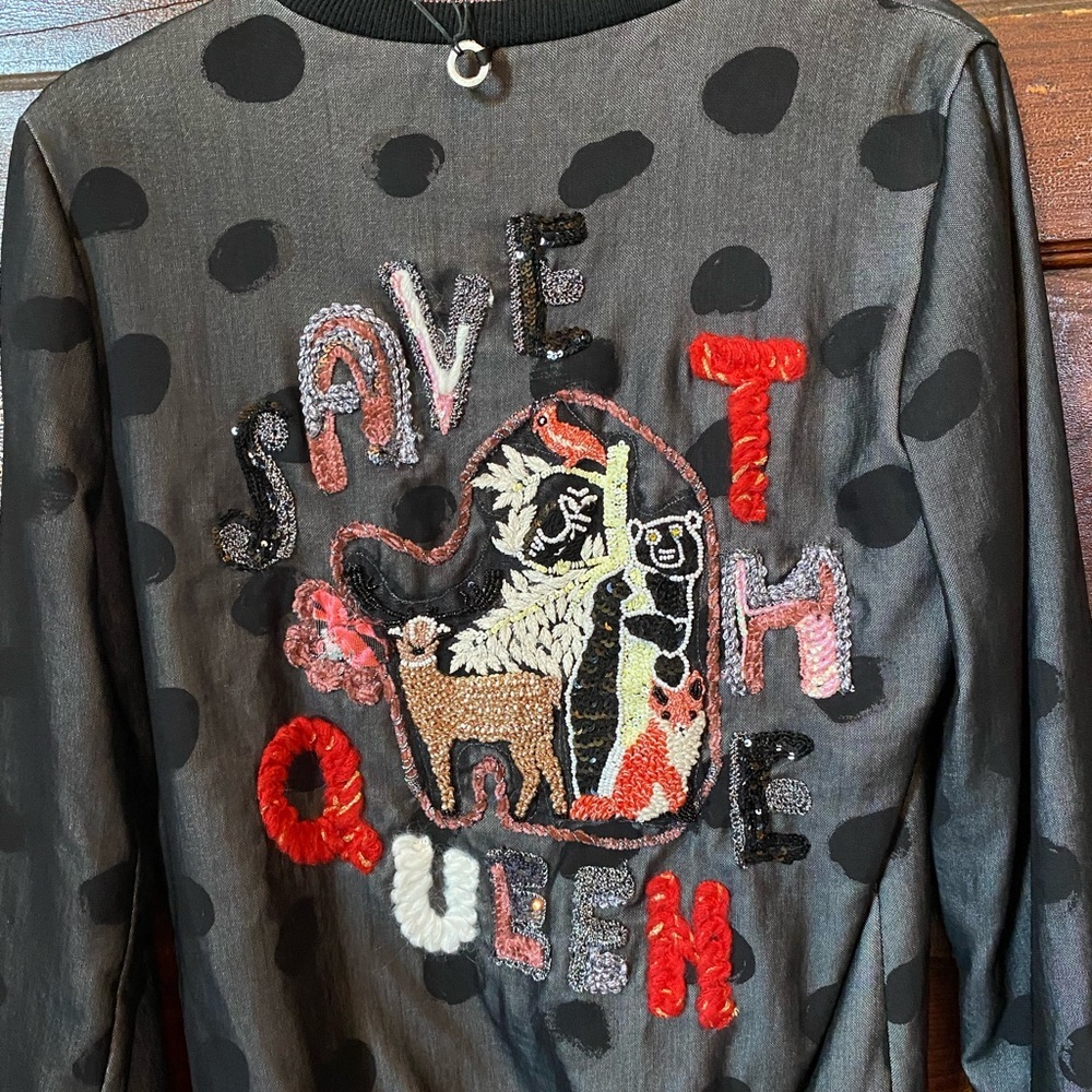 Save the Queen women’s bomber jacket